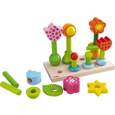 Stapelspielzeuge Haba Pegging Game Flower Garden 301551