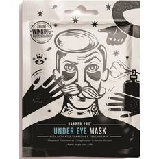 Herre Øyemasker Barber Pro Under Eye Mask with Activated Charcoal & Volcanic Ash 3-pack