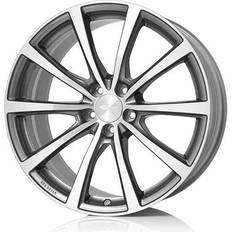 18" - 5/114,3 - 7,5" Autofelgen Brock B32 Himalaya Grey 7.5x18 5/114.3 ET49.5 Nav67.1