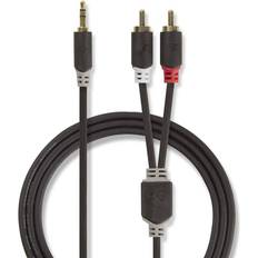 Stereo 2RCA-3.5mm 5m