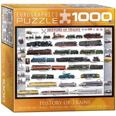 Eurographics History of Trains 1000 Pieces