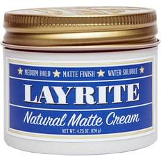 Glättend Pomaden Layrite Natural Matte Cream 120g