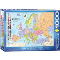 Eurographics Map of Europe 1000 Pieces