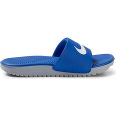 Nike Pantoffeln Nike Kawa PS/GS - Hyper Cobalt/White