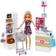 Barbies Dukker & dukkehus Barbie Supermarket Playset