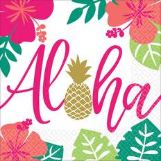 Amscan Napkins Aloha 16-pack