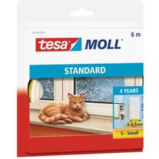 Tetningslister på salg TESA Tesamoll Standard I-Profile White 6000x9mm
