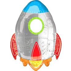 Amscan Foil Ballon SuperShape XL Blast Off Birthday