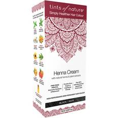 Nourishing Henna Hair Dyes Tints of Nature Henna Cream Black 70ml