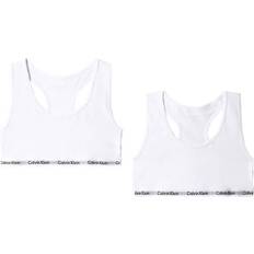 Topper Calvin Klein Cotton Bralettes 2-pack - White