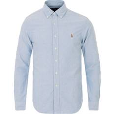 Oxfordskjorter Polo Ralph Lauren Slim Fit Oxford Shirt - Bsr Blue