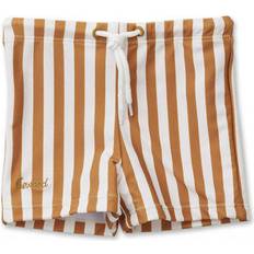 12-18M Badebukser Liewood Otto Swim Pants - Stripe Mustard/Creme De La Creme