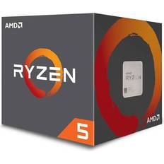 AMD BMI2 CPUs AMD Ryzen 5 2600X 3.6GHz Socket AM4 Box