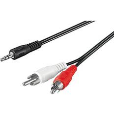 Goobay 3.5mm - 2RCA M-M 0.5m