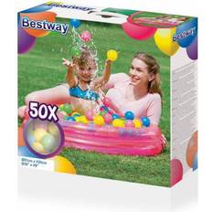 Barnebassenger på salg Bestway Activity 2 Ring Ball Pit Play Pool 91x20cm