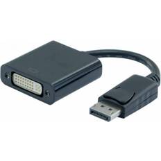 Active DVI-DisplayPort M-F Adapter