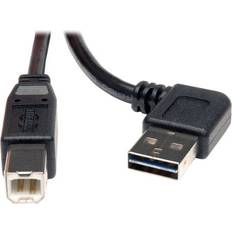 Tripp Lite Right / Left Angle USB A - USB B 2.0 3ft