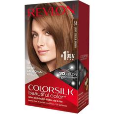 Keratin Haarfarben & Farbbehandlungen Revlon ColorSilk Beautiful Color #54 Light Golden Brown