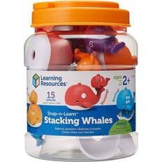Oceans Baby Toys Learning Resources Snap n Learn Stacking Whales