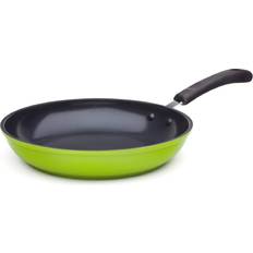  14 Green Ceramic Wok by Ozeri, with Smooth Ceramic