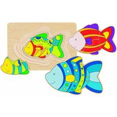 Steckpuzzles Goki Fish 11 Pieces