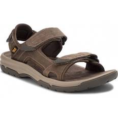 Leather Sport Sandals Teva Langdon - Walnut