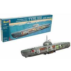 Revell Deutsches U Boat XXI Type with Interior 1:144