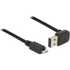 DeLock Easy-USB USB A-USB Micro-B 2.0 Angled 2m