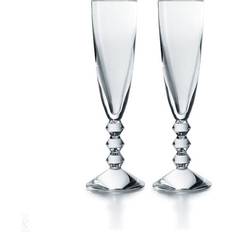 Glass Champagne Glasses Baccarat Véga Champagne Glass 19cl 2pcs