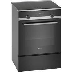 Heißluftbackofen Induktionsherde Siemens HL9S5A340 Schwarz, Edelstahl