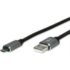Reversible USB A-USB Micro-B 2.0 3m