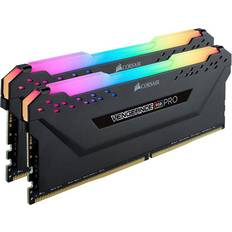 Corsair DDR4 RAM-Speicher Corsair Vengeance RGB LED Pro Black DDR4 3600MHz 2x8GB (CMW16GX4M2D3600C18)