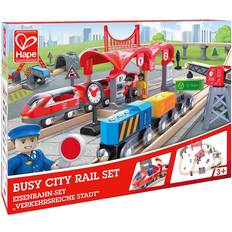 Toy Trains Hape Busy City Rail Set