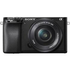 Sony Speilløse systemkameraer Sony Alpha 6100 + E PZ 16-50mm F3.5-5.6 OSS