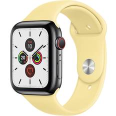 Apple iPhone Smartwatches Apple Watch Series 5 Cellular 40mm Stainless Steel Case with Sport Band