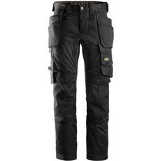 ID Card Pocket Work Pants Snickers Workwear 6241 AllRoundWork Stretch Holster Pocket Trousers