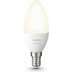 Philips Hue White LED Lamps 5.5W E14 2-pack