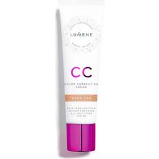 Fet hud CC-creams Lumene Nordic Chic CC Color Correcting Cream SPF20 Deep Tan