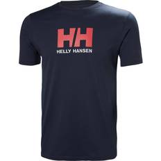 Helly Hansen Herren Oberteile Helly Hansen Logo T-shirt - Navy