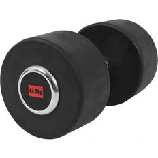 Gorilla Sports Premium Rubber Dumbbell 42.5kg