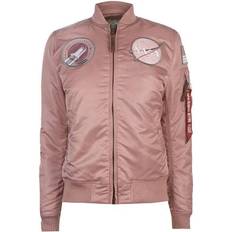 Alpha Industries MA-1 VF Nasa Bomber Jacket - Silver Pink