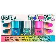 Gaveeske & Sett Create It! Neglelak Sæt 3-pack