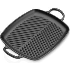 Gusseisen Grillpfannen Le Creuset Satin Black Signature Cast Iron Rectangular