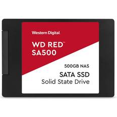 Western Digital 2.5" - Solid State Drive (SSD) Harddisker & SSD-er Western Digital Red WDS500G1R0A 500GB