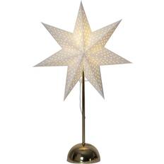 Star Trading Lottie Stars on Foot Brass/Gold Weihnachtsstern 55cm