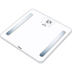 Beurer White LCD Digital Bathroom Scale