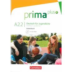 Wörterbücher & Sprachen Hörbücher Prima plus - Deutsch für Jugendliche A2.2: Arbeitsbuch mit CD-ROM (Hörbuch, CD, 2015)