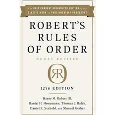 Robert's Rules of Order Newly Revised, 12th edition (Paperback, 2020)