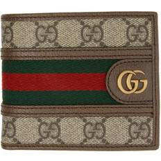 Leather Wallets Gucci Ophidia GG Wallet - Beige/Ebony