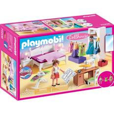 Playmobil Spielzeuge Playmobil Dollhouse Bedroom with Sewing Corner 70208